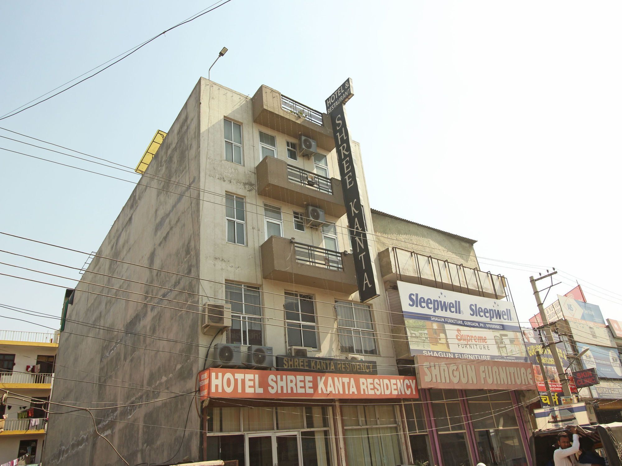 Oyo 576 Hotel Shree Kanta Residency Gurgaon Dış mekan fotoğraf