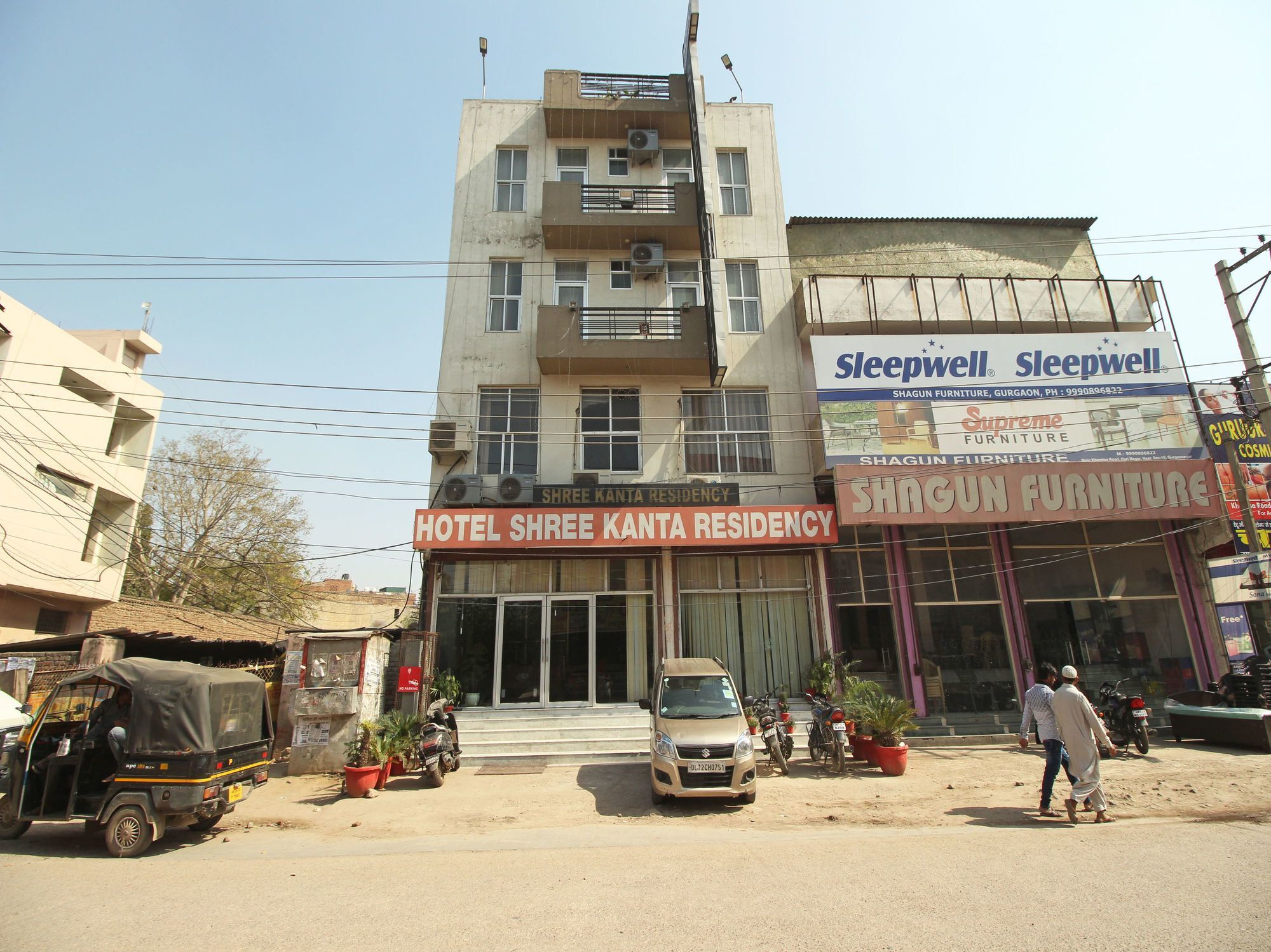 Oyo 576 Hotel Shree Kanta Residency Gurgaon Dış mekan fotoğraf